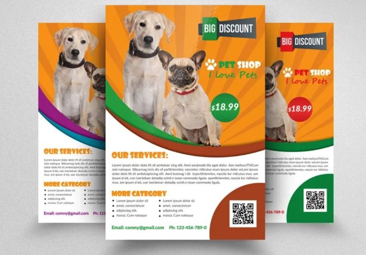 15+ FREE Pet Store Flyer Template PSD AI Download