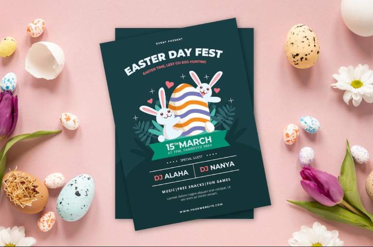 Easter Day Fest Flyer