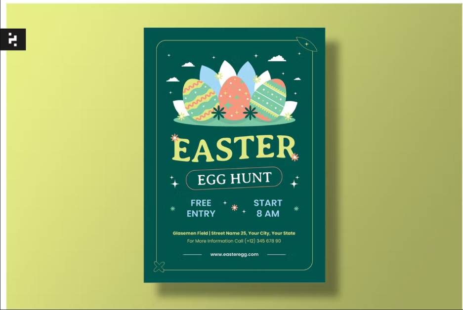 Egg Hunt Promotional Templates