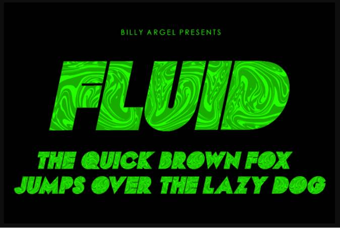 Fluid Style Fonts
