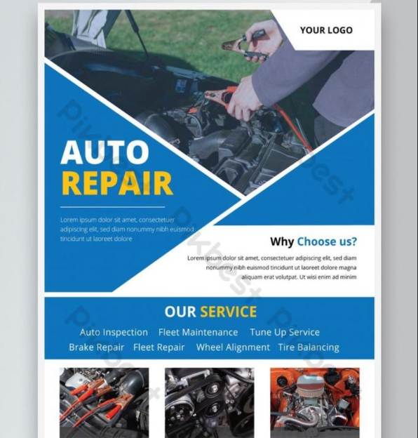 Free Auto Repair Flyer Template