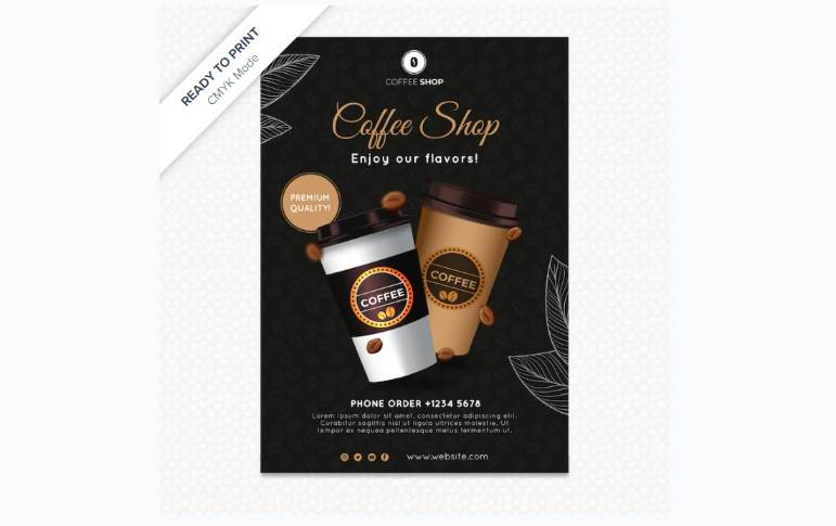 Free Coffee Shop Flyer