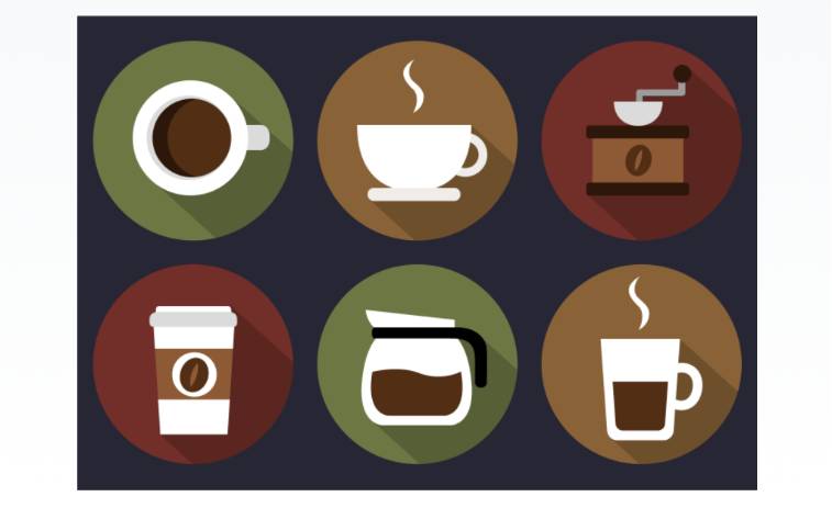 Free Cooffee Vector Icons