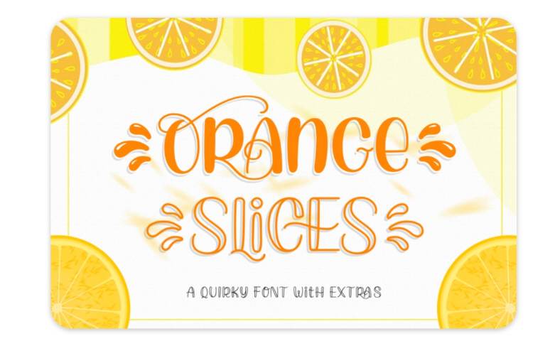Free Orange Style Fonts
