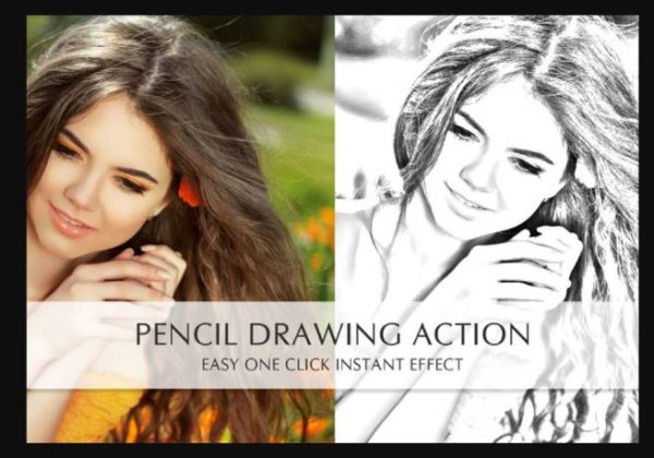 15+ Sketch Art Photoshop Action ATN FREE Download - Graphic Cloud