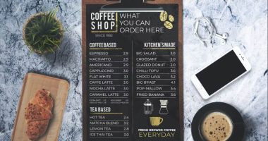 Coffee House Menu Template