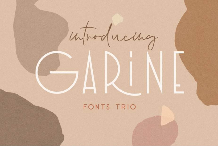 Garine Art Deco Fonts