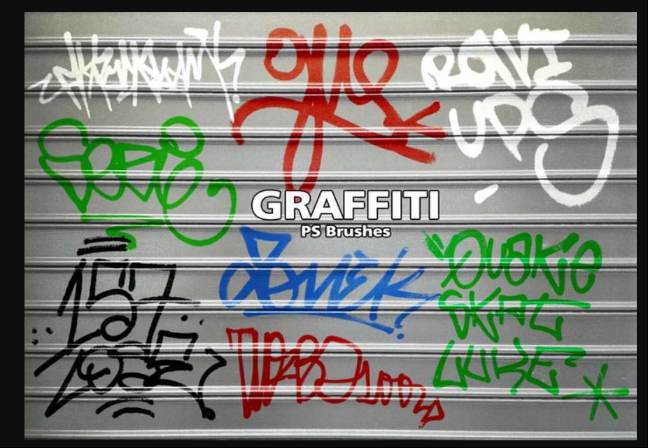 Graffiti Photoshop ABR Set