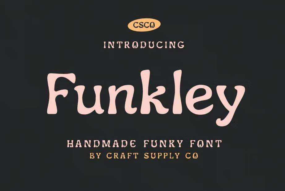 Handmade Funky Style Typeface