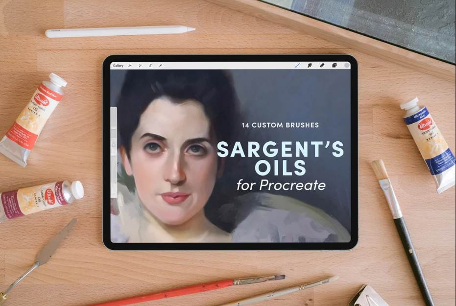 High Quality Procreate Oil Brushes