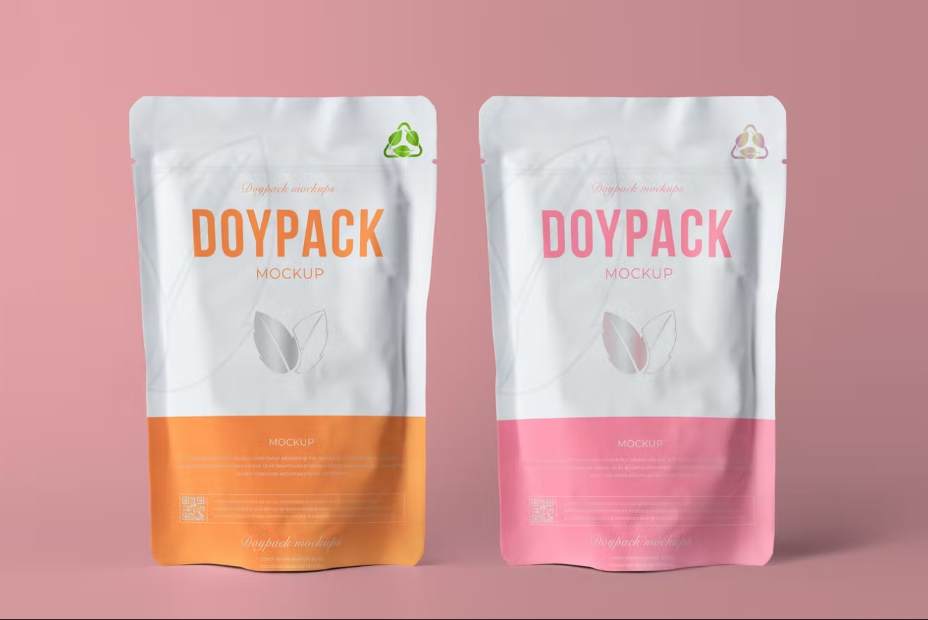 High Resolution Dpypack Pouch Mockup
