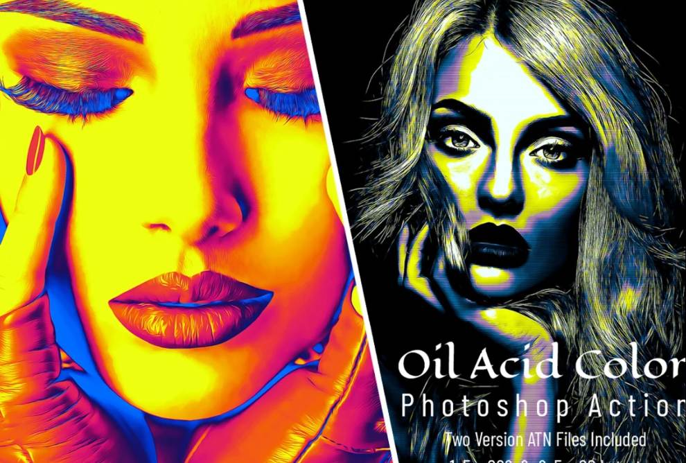 Oil Acid Color Effect ATN