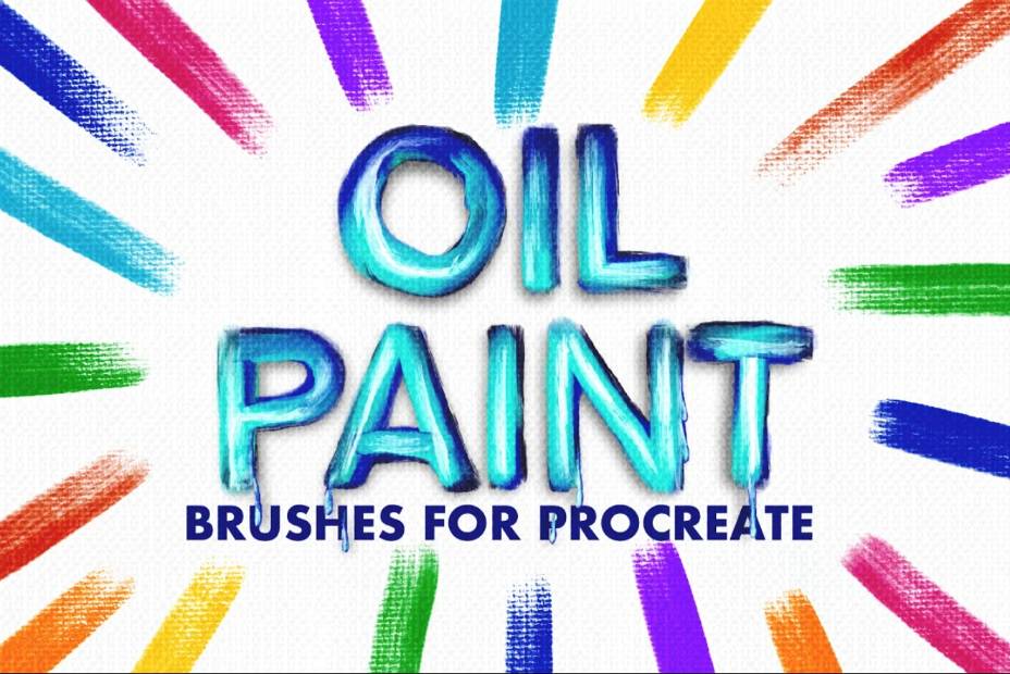 Oil Paint Procreate Brushes