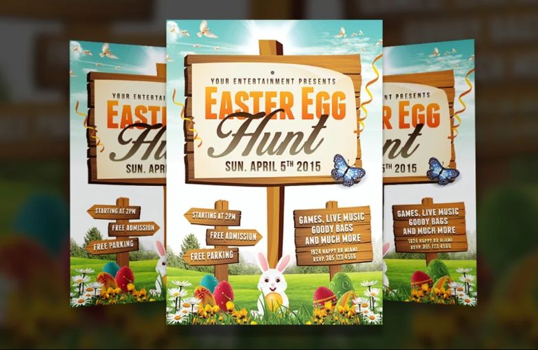 Printable Easter Flyer Template