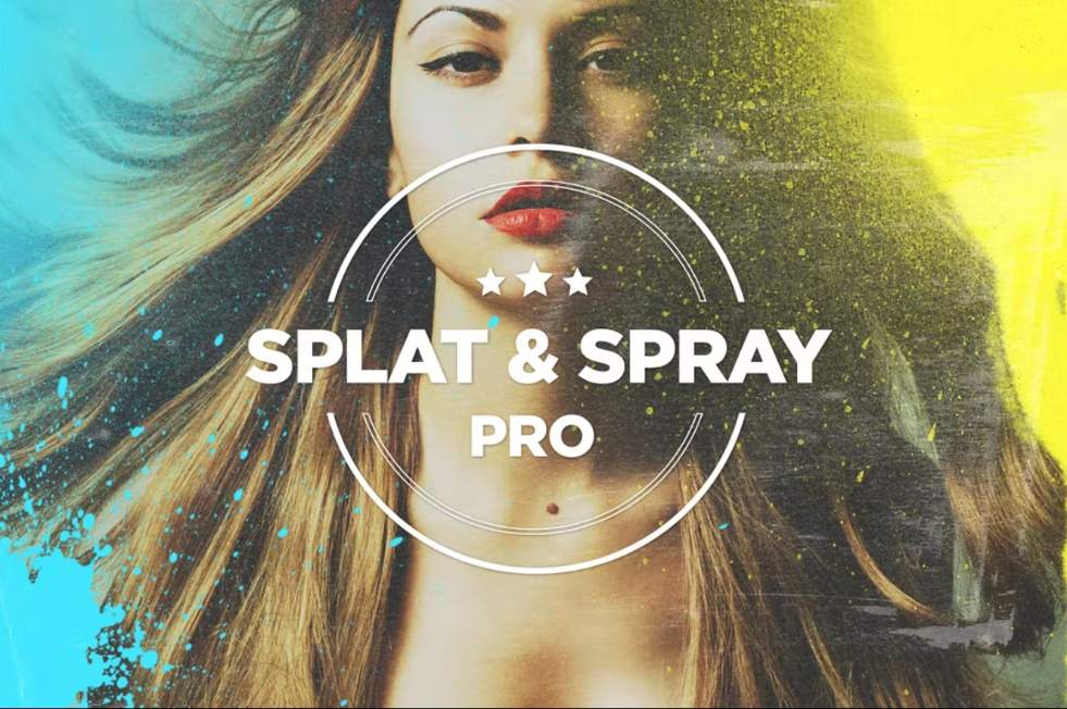 Professional Splat and Spray Brushes