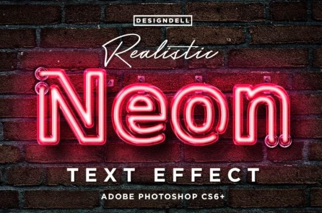 Free Neon Sign Photoshop Effects Atn Download Graphic Cloud