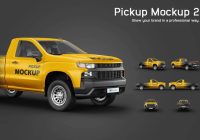 Vehicle Wrap Mockup PSD