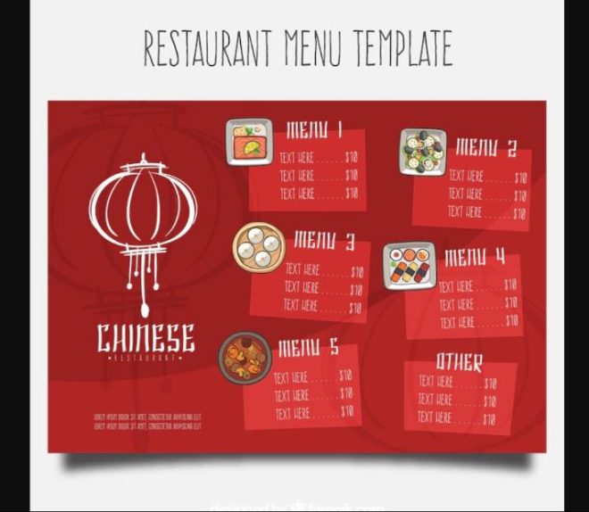 15+ Chinese Restaurant Menu Template PSD AI EPS - Graphic Cloud