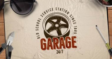 Car Garage Logo Design Template