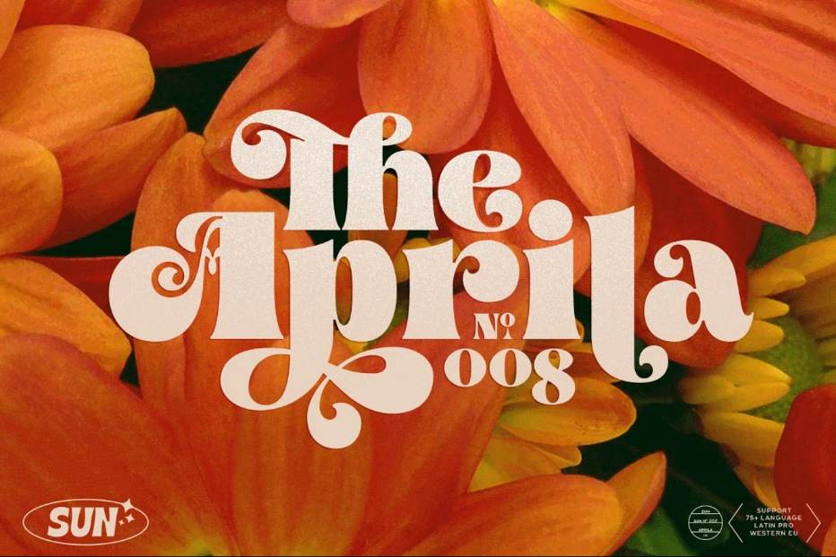 Tropical Style Hippie Fonts