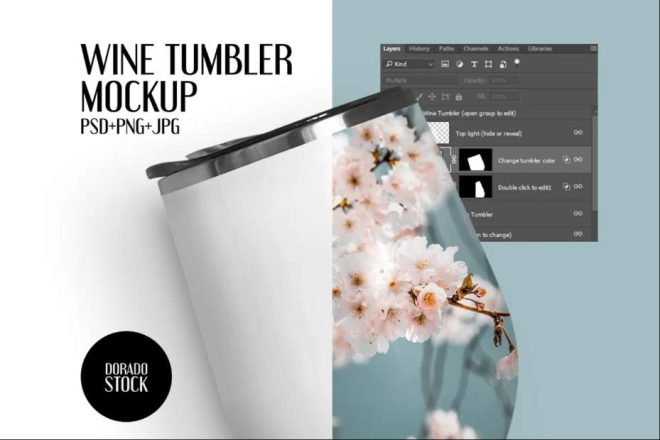 15+ Tumbler Mockup PSD Free Download - Graphic Cloud