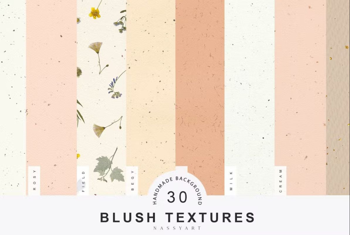 30 Handmade Kraft Paper Texture