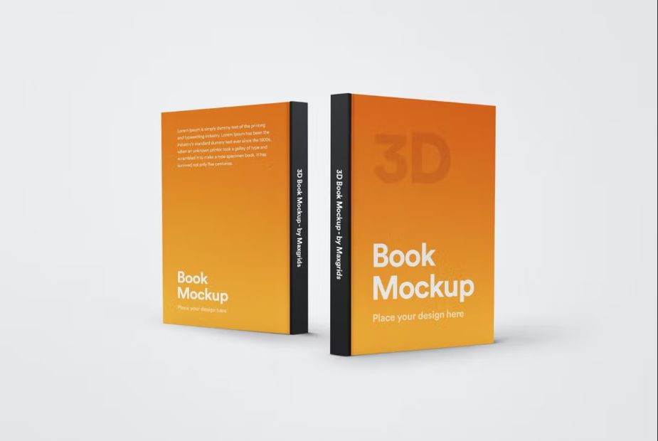 3D Book Mockup Presentation

