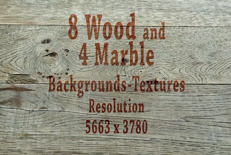 8 Wood and Marble Textures