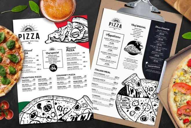 15+ Pizza Menu Template PSD AI FREE Download - Graphic Cloud