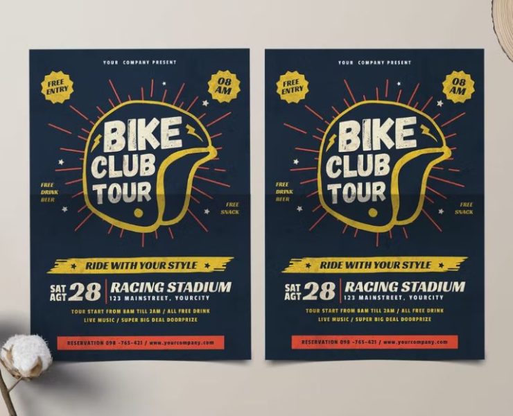 15+ Bike Flyer Template PSD AI FREE Download