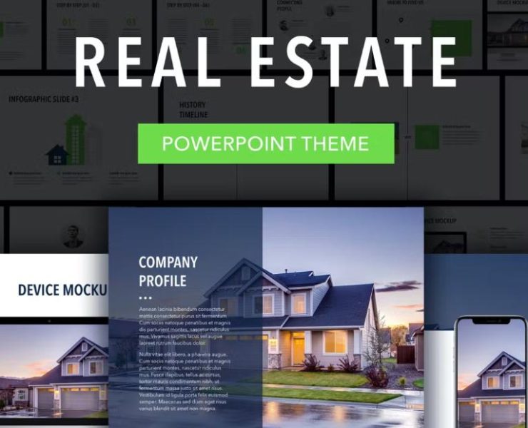 15+ Real Estate PowerPoint Template Keynote Download