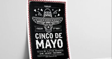 Cinco De mayo Flyer template