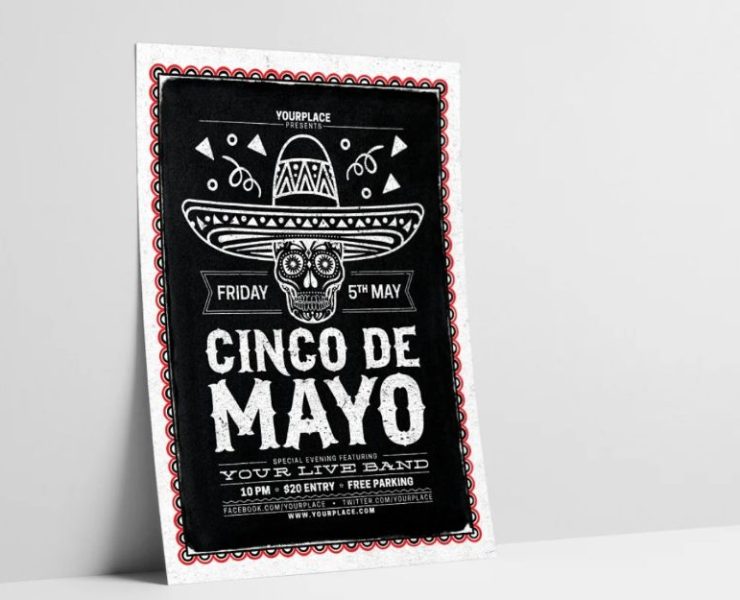 15+ Cinco De Mayo Flyer Template PSD AI Download