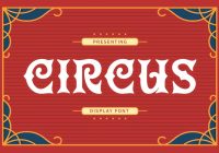 Circus Fonts