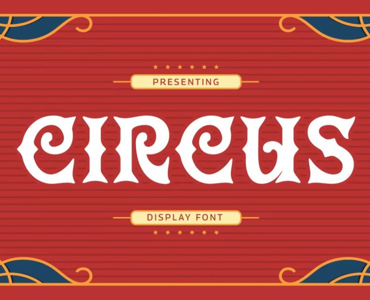 15+ Circus Fonts TTF OTF FREE Download