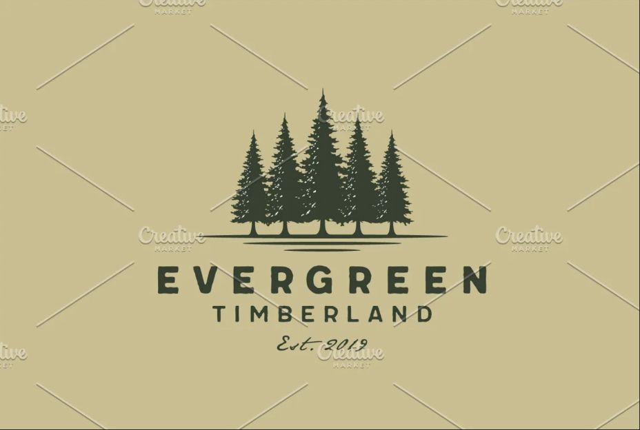 Elegant Timberland Logo Design