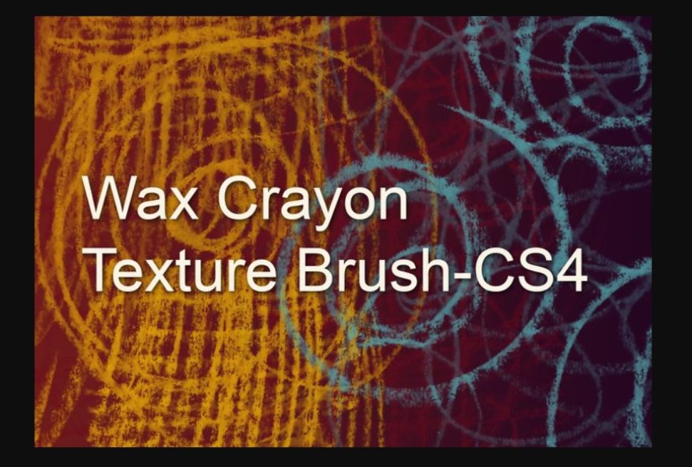 Free Crayon Wax Brushes Set