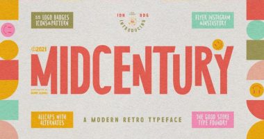 Mid Century Fonts