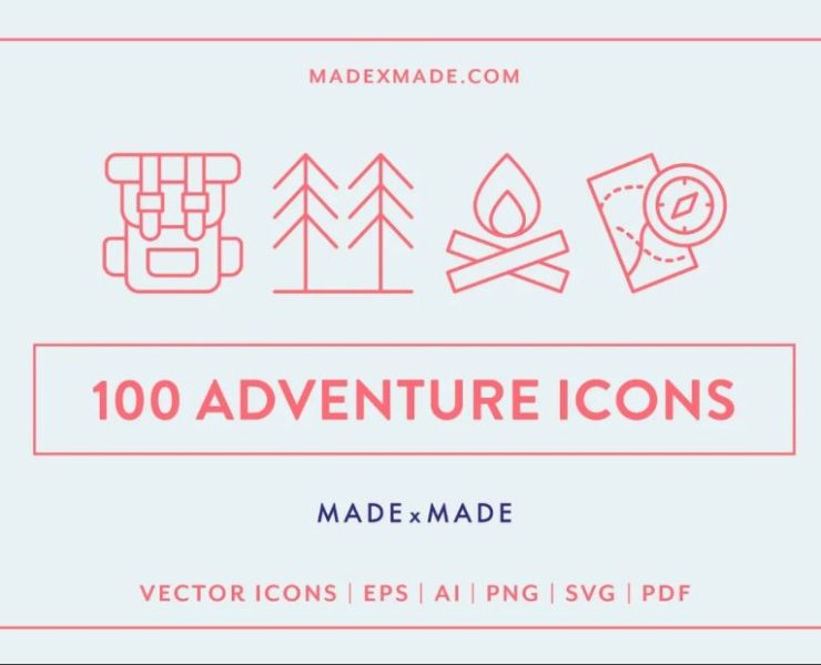 15+ Adventure Icons Vector AI EPS FREE Download
