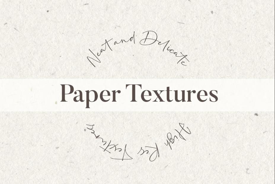 High-Quality Delicate Paper Textures
