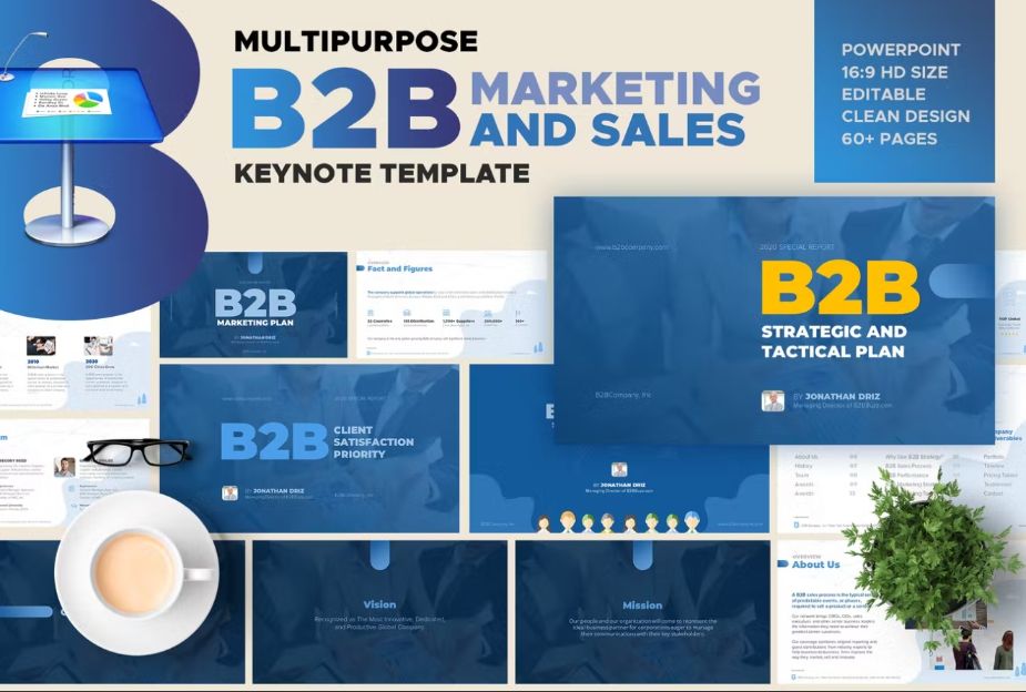 Marketing and Sales PowerPoint Template
