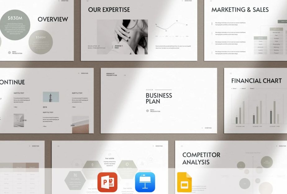 Minimal Business Proposal PowerPoint Template