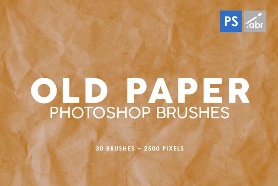 Old Paper Photoshop Brushes