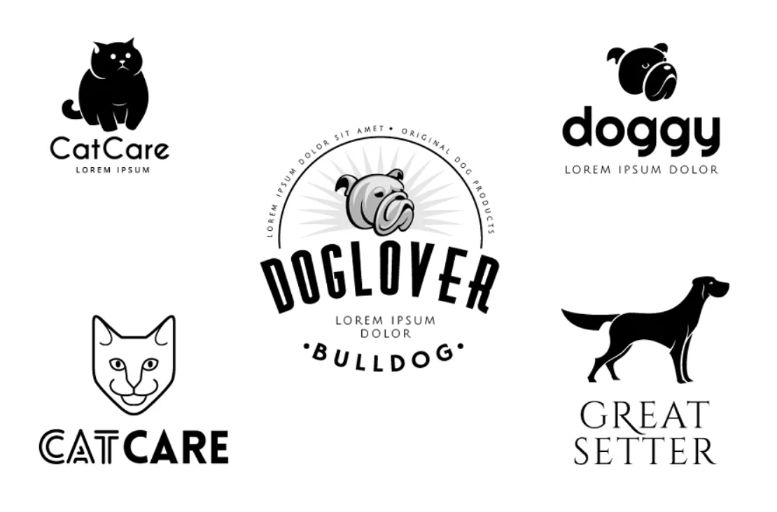 Pet Logo Designs Bundle
