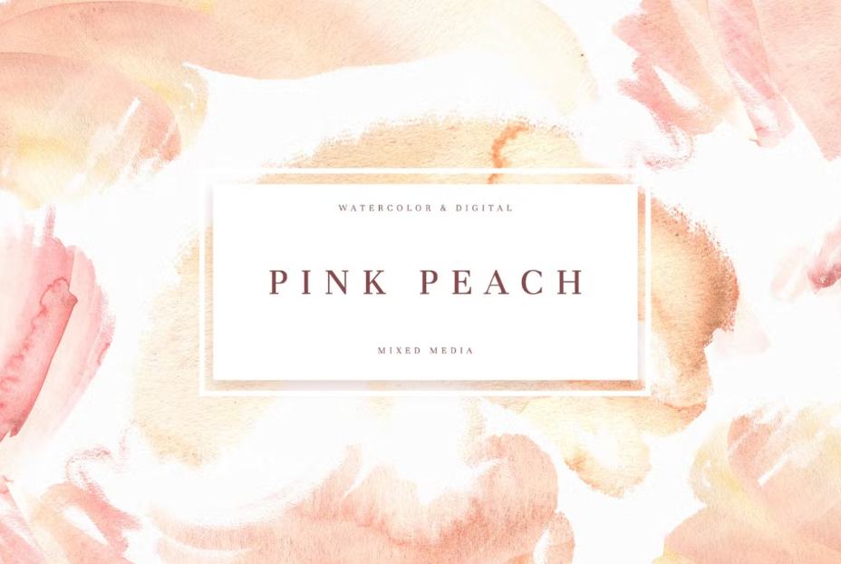 Pink Peach Textures Pack