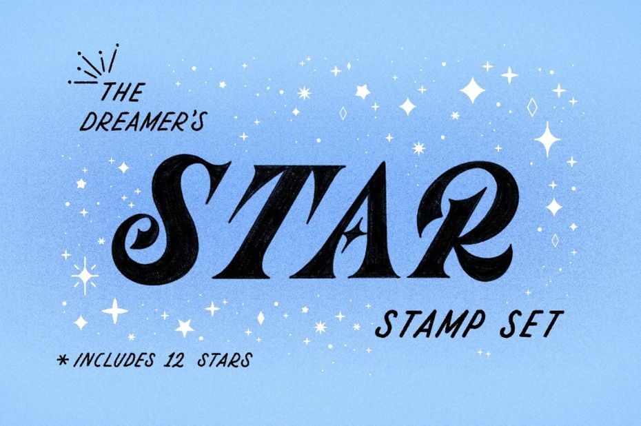 Procreate Star Stamp Brushes