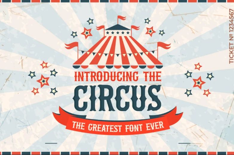 Professional Circus Fonts TTF