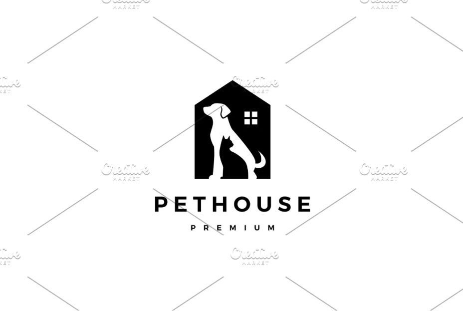 Professional Pet Home Logo Design