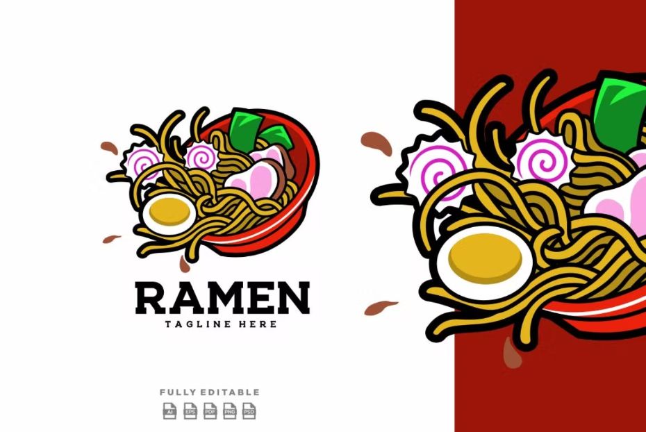 Professional Ramen Logo Design