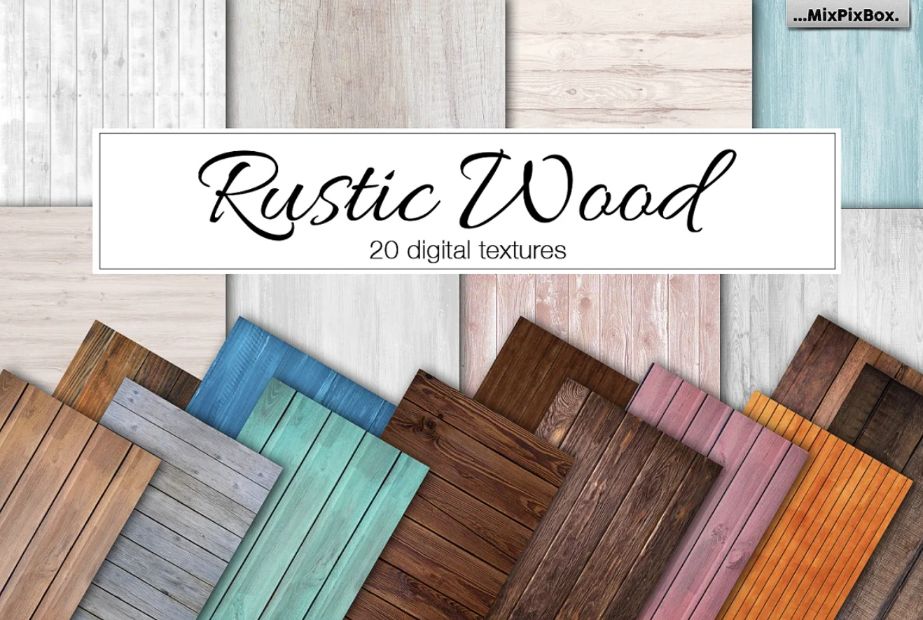 Professional Rustic Wood Textures